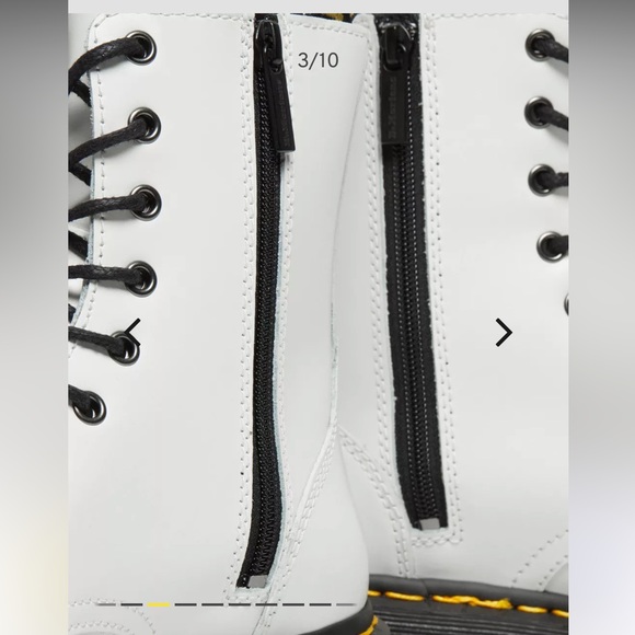 White Platform Doc Martens - Picture 6 of 12